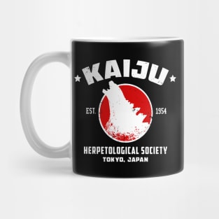 Kaiju Herpetological Society (Black Print) Mug